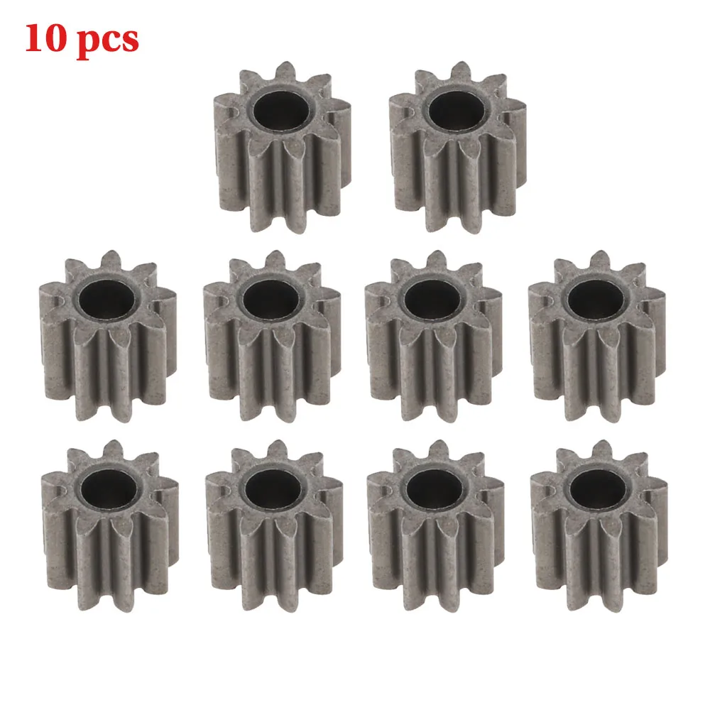 10 pcs 9 / 12 Teeth 8.5mm Diameter Replaceable Motor Gear for For 3mm Rod Motor Shaft RS550 DC Motor Gear