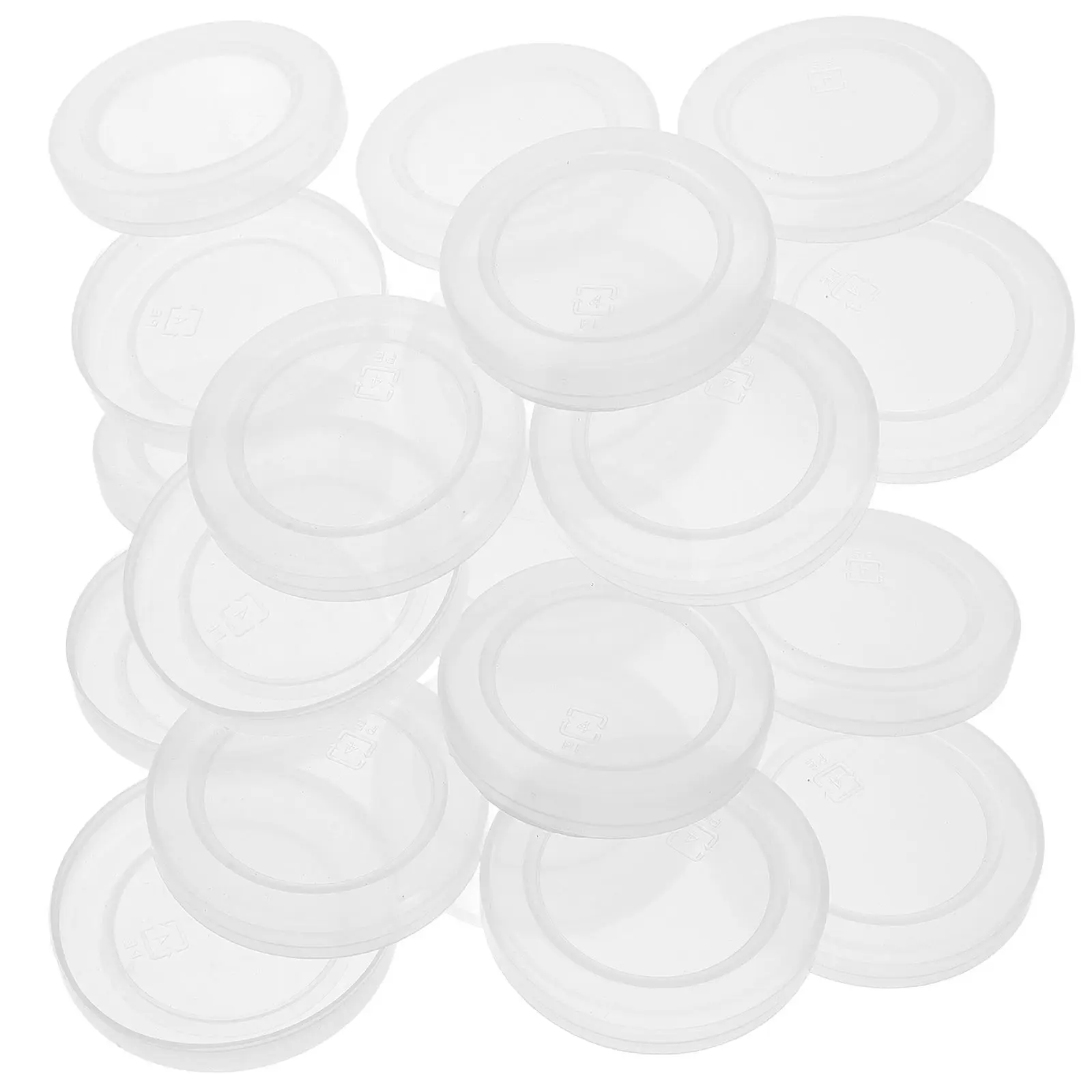 

30 Pcs Automatic Bottle Cap Travel Milk Canning or Bowl Replacement Lids for Home