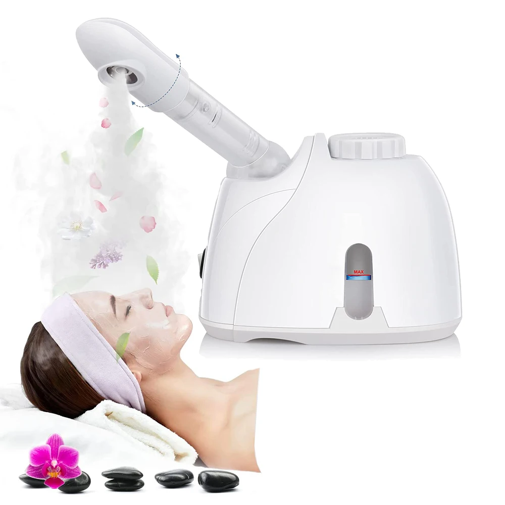 Face Steamer Facial Mist Sprayer Anti-aging Wrinkle Mister Spray Warm Mist Humidifier For Face Sauna SPA Moisturizing Beauty