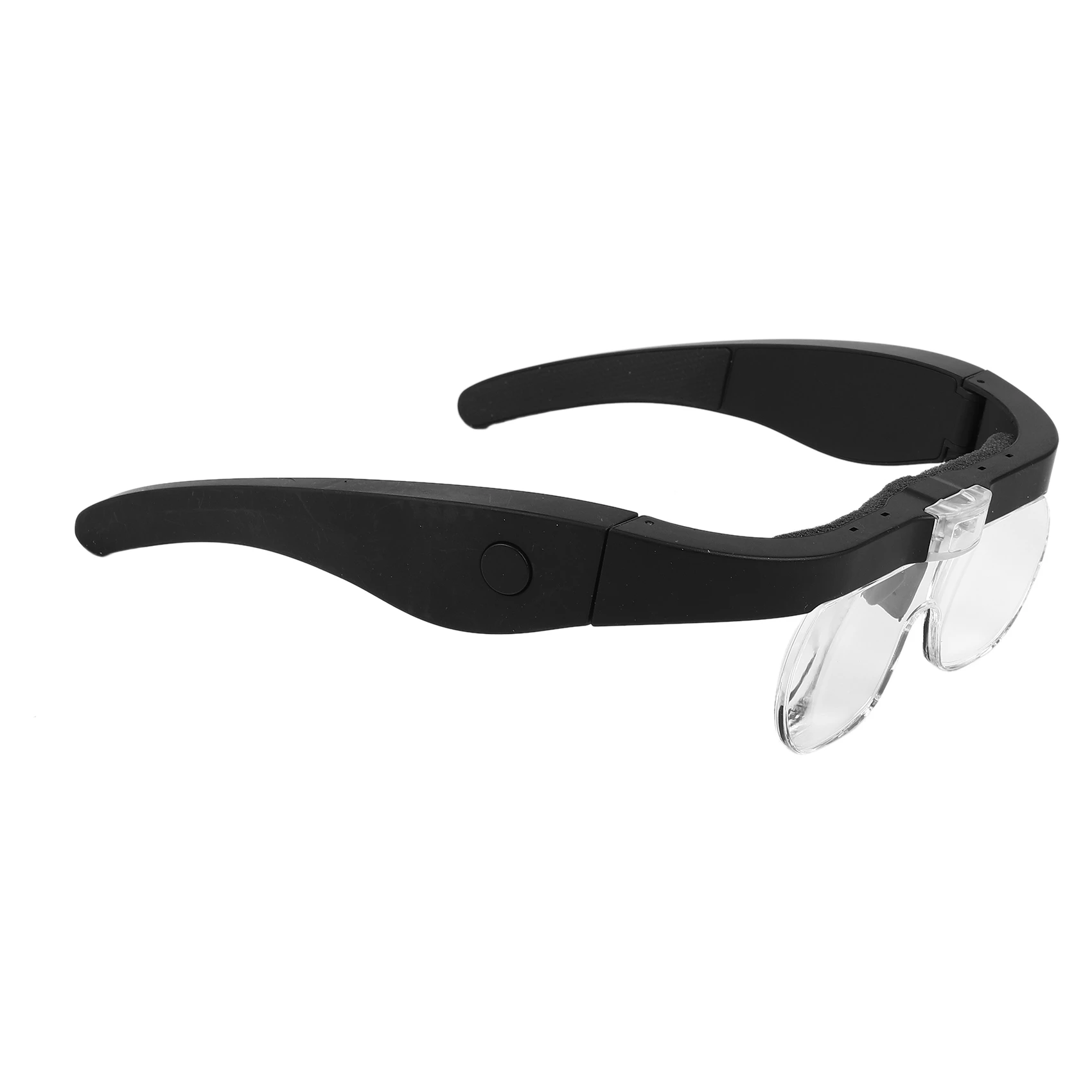 The New Wearing Glasses Magnifier USB Rechargeable with LED Light For Reading Jewelers Watchmaker Repair Magnifing