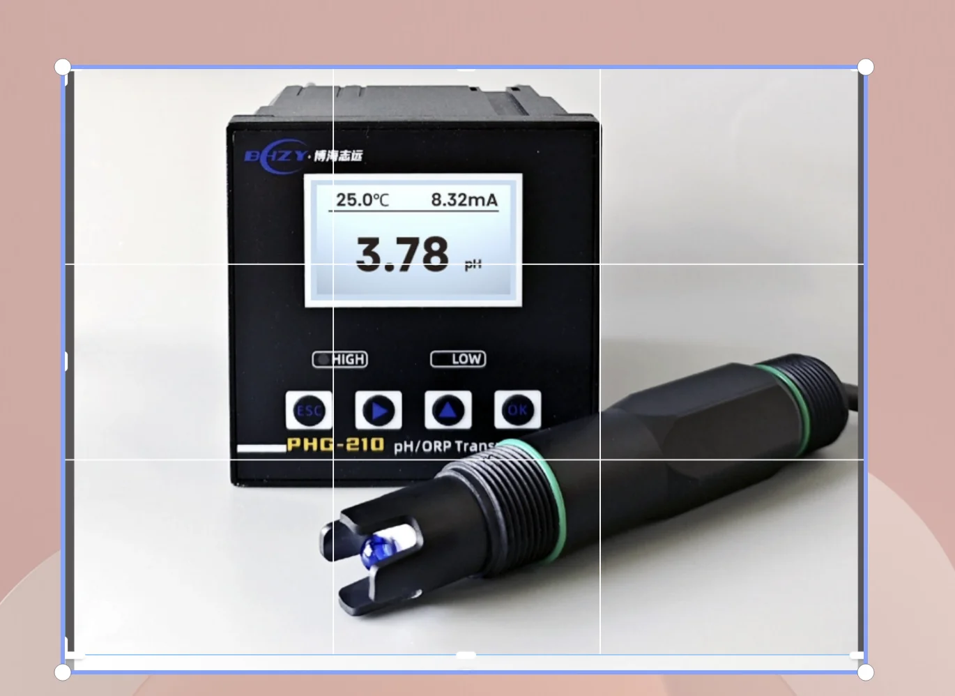 

pH meter PHG-210 pH controller transmitter pH meter ORP meter pH detector monitor