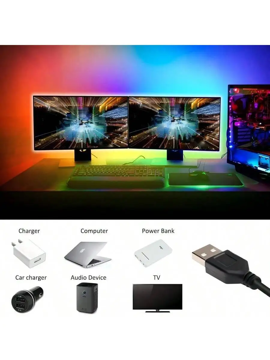 شريط أضواء LED ذكي طويل جدًا بطول 200 قدم لغرفة النوم، أضواء LED RGB مع التطبيق وجهاز التحكم عن بعد، ديكور المنزل الموسيقى مزامنة اللون Cha