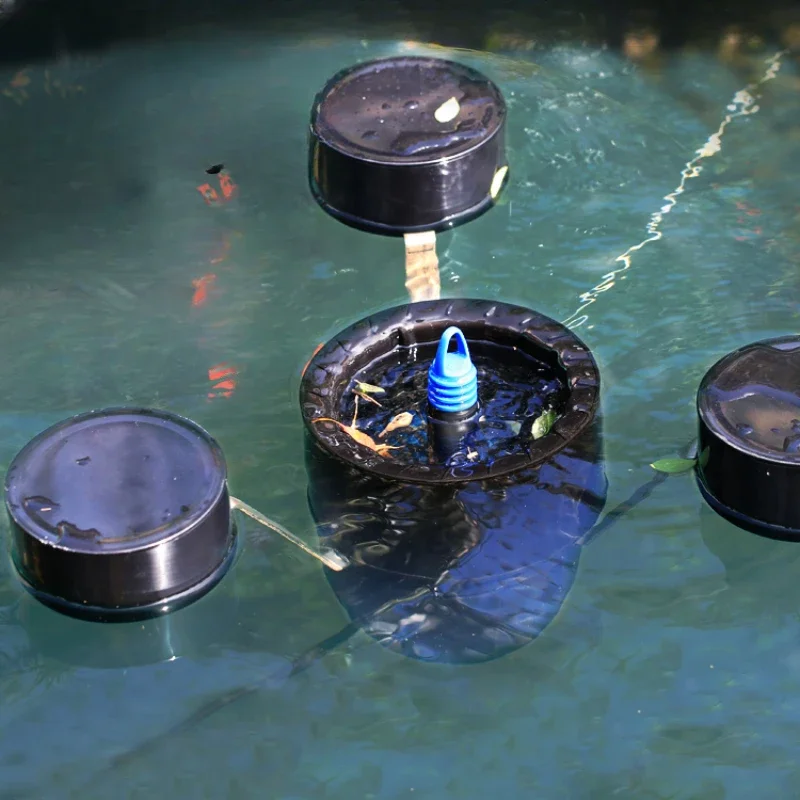 

Fish pond skimmer, water surface pond leaf litter collector, cleaner, koi pond oil suction film collector