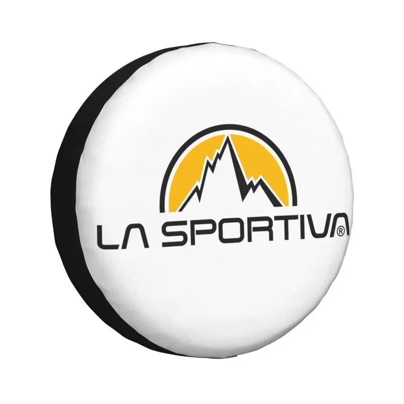 La Sportiva Logo Spare Wheel Tire Cover for Mitsubishi Pajero Jeep RV SUV Camper Vehicle Accessories 14