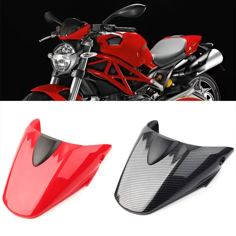 For Ducati Monster 796 696 795 659 1100 1100S 2008 -2013 2014 Motorcycle Pillion Rear Passenger Seat Cowl Cover Hump Fairing