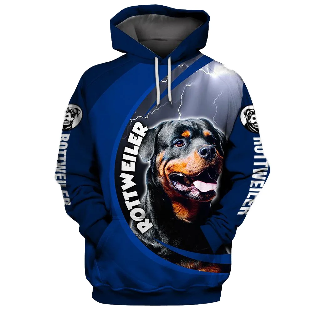 

HX Rottweiler толстовки с 3D графикой, специальные толстовки с капюшоном для собак, отца и молнии, толстовки с принтом, пуловеры, уличная одежда в стиле Харадзюку
