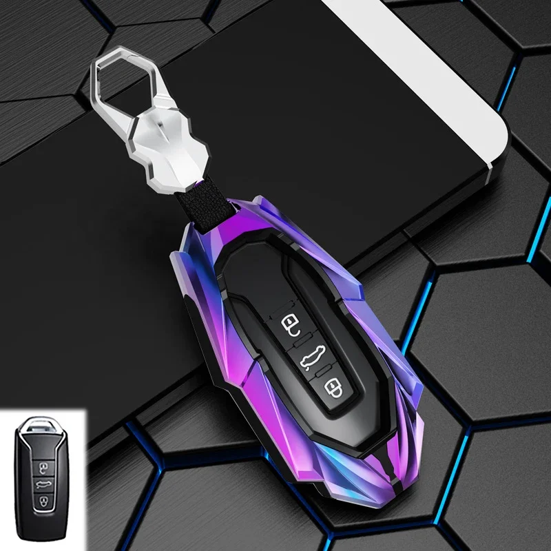 

Fashion Car Key Case Full Cover Fob For VW Volkswagen Golf 7 MK7 Tiguan MK2 For SEAT Ateca Leon FR 2 Ibiza For Skoda Octavia