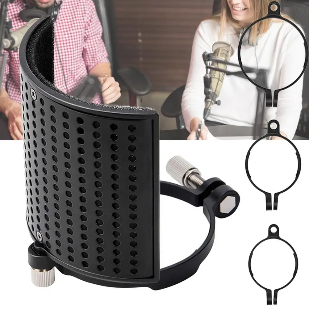 TEYUN PS-4 U 자형 녹음 마이크 윈드 스크린 마이크 필터 쉴드 팝 필터 라이브 녹음 스튜디오 용 마이크 윈드 스크린 커버