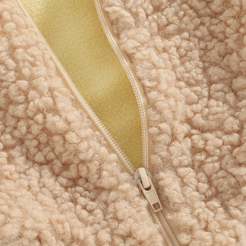 رومبير حراري بأكمام طويلة للأطفال حديثي الولادة، أصفاد مرقعة بسحاب أمامي، لون عادي سميك، بدلة مثلثة غير رسمية #4