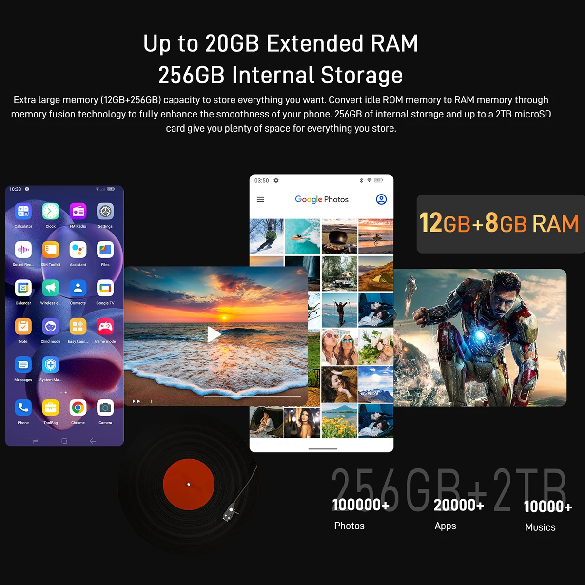 DOOGEE V Max 5G ponsel keras, telepon pintar Android dengan layar 256 inci 12GB + 6.58 GB 22000 inci FHD + kamera 10 MP 1080 mAh