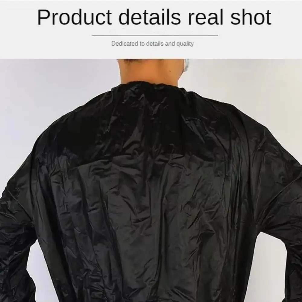 

Sport Suit Men Women PVC Sauna Suit Long Sleeve Weight Loss Summer Men's Top Pants Set Sweat Suit Casual Fitness Clothing