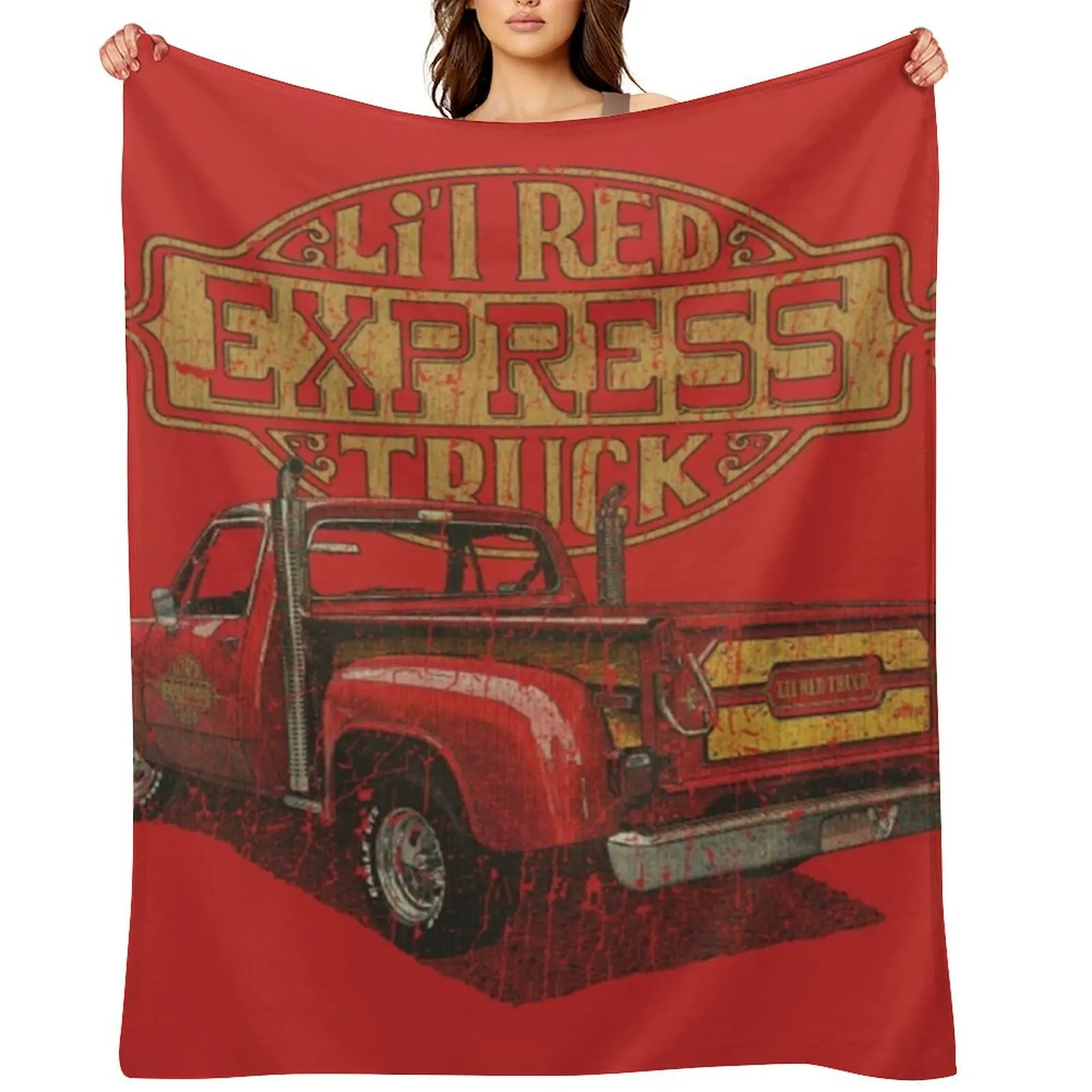 

Lil' Red Express 1978 Shirt Throw Blanket Sofa Throw Soft Beautifuls Thermals For Travel Blankets