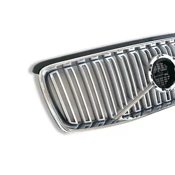 適用於Volvo XC90 的中格柵前格柵(2016-2019 年),雷神銀色豎條低位格柵,零件號 31142593 10 最佳銷售 xc90 烤架 - №4
