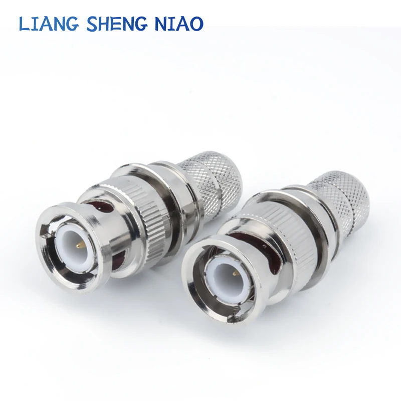 Imagem -03 - Conector Bnc-c-j7 rf Crimp Masculino Bnc 507 Cabo Lmr400 j7