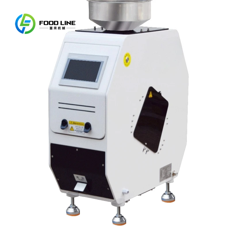 Customized Seed Automatic Color Sorter Small Grain Color Sorter Mini Optical Color Sorter Machine Beans Impurity Remover