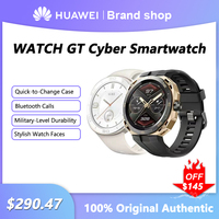 Original HUAWEI WATCH GT Cyber SmartWatch Bluetooth Call Health Monitoring Waterproof Men Women Full Touch Screen Sport Bracelet