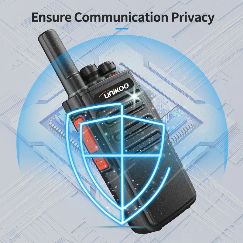 UNIKOO Walkie Talkie UK231S 2 pcs PMR446 FRS Walkie-Talkies Two Way Radio Portable Communication Equipment PTT Radio Hunting