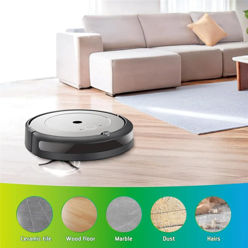 فرشاة كنس ABNO-Edge متوافقة مع Irobot Roomba I,E,&J Series I3, I3+, J5+, E5, E6, E7 استبدال الفرش الجانبية