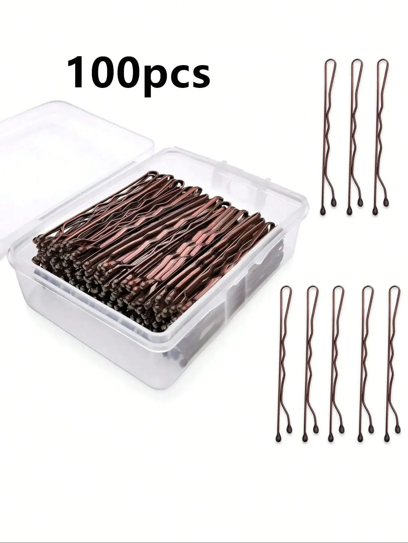 

100PCS 2Inches Hair Pins Kit Hair Clips Secure Hold Bobby Pins Hair Clips Girls And Hairdressing Salon With Clear Storage Box(Black), Curls Diffuser,Hair,Travel,Hair Products,Hair Tools,Hair Stuff,Barber,Barber Accessories,Barbershop,Hairdressing
