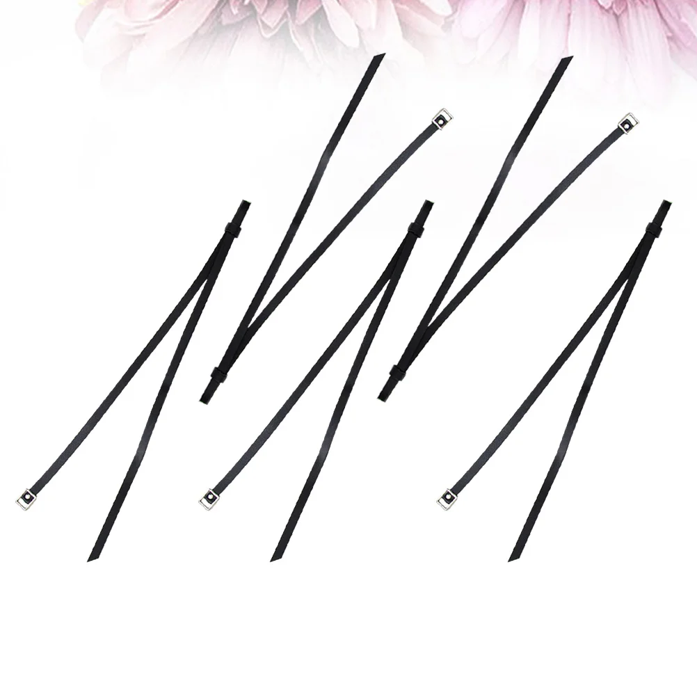 

5Pcs Hatband Belt Simple Decorative Hatband Casual Leisure Travel Outdoor Activities Unique