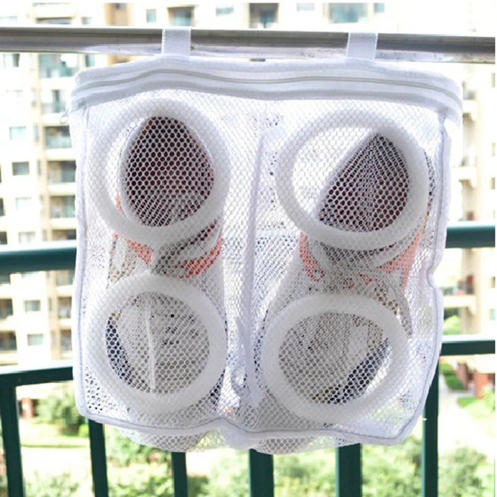 

Laundry Wash Shoes Bags Mesh Clothes Wash Bag For Travel Home Zipper Smell-Free Protection Underwear Baby Clothes