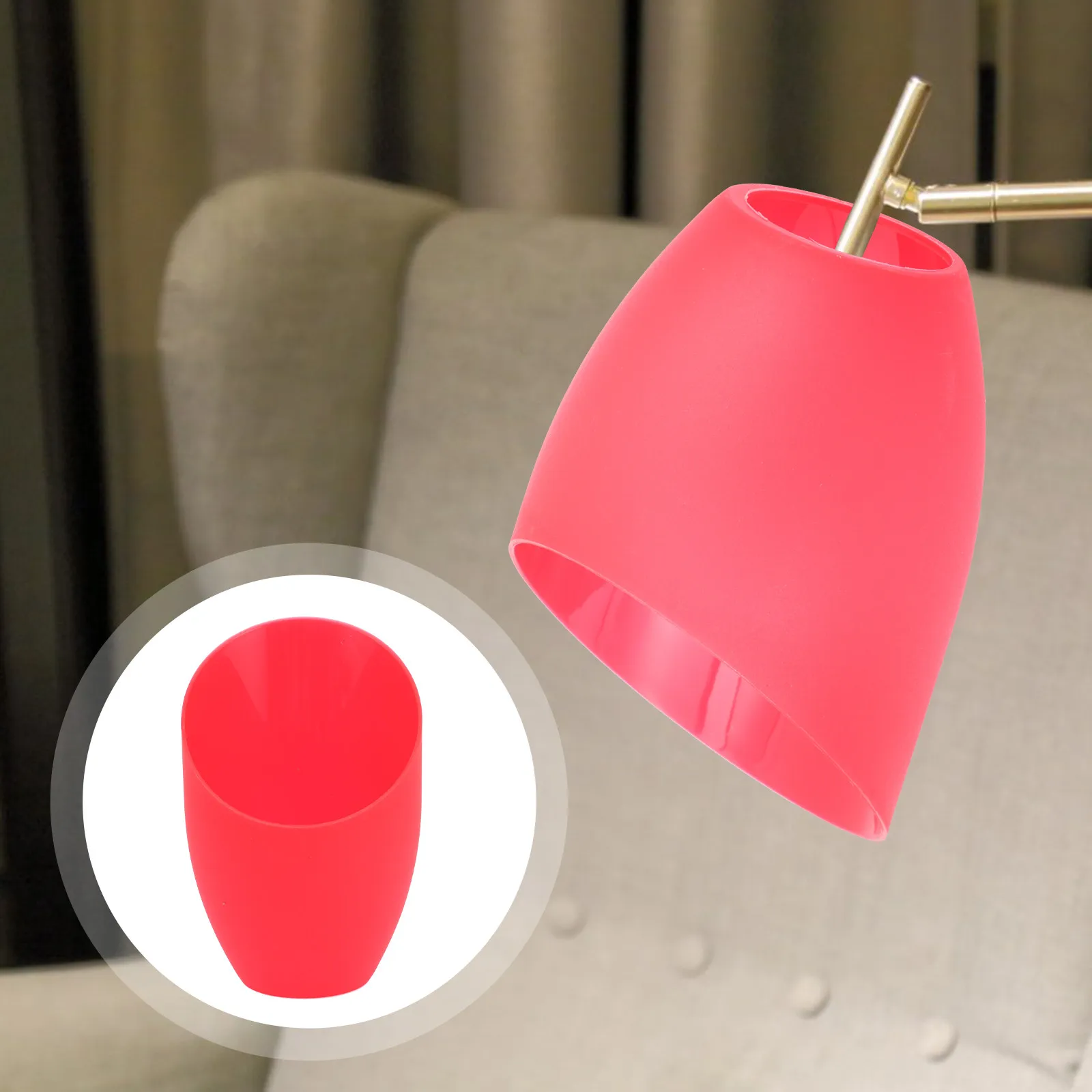 

4 шт. прочных пластиковых плафонов в форме подковы для настольных и настенных светильников, мягкий рассеиватель света, замена для дома и гостиной