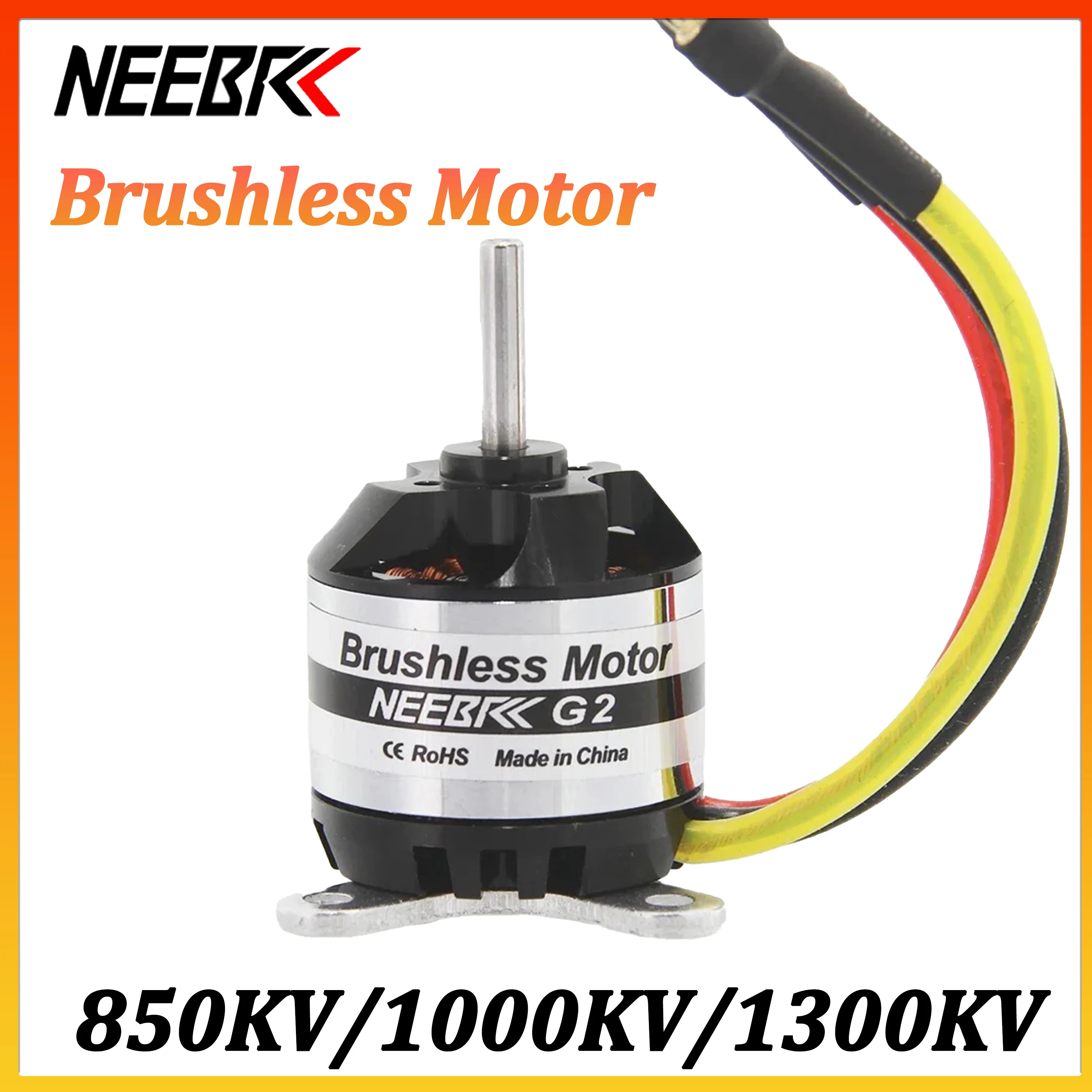 NEEBRC 2830 850KV 1000KV 1300KV Bürstenloser Motor 2-4S für RC Flugzeuge, Helikopter, FPV Racing Drohnen, DIY Spielzeug-Zubehör