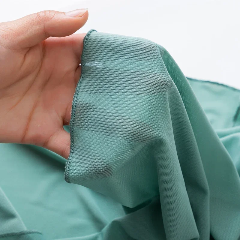 กระโปรงบัลเล่ต์ผ้าตาข่ายสแปนเด็กซ์สำหรับเด็กผู้หญิงกระโปรงชุดซ้อมเต้น