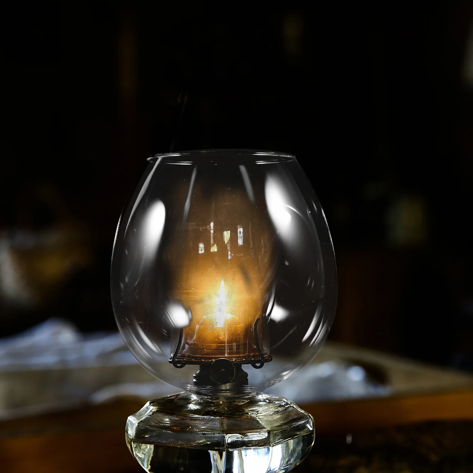 

Pendant Light Shade Glass Replacement Hand-Blown Durable Solid Lamp Shade Cover Decorative Warm Atmosphere for Home Dining