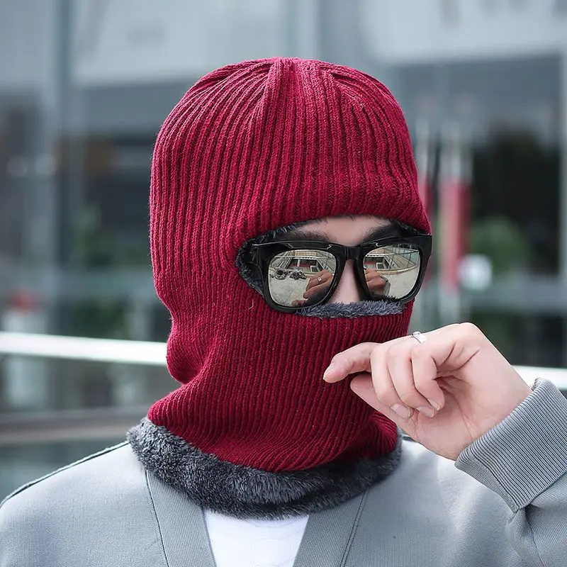 Gorro lana térmico transpirable para pescar y bici forro polar - imagen 2