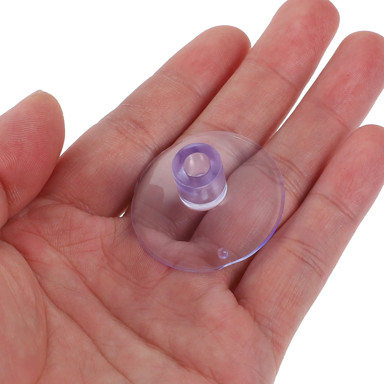 

100pcs Suction Cups For Flag Heavy Duty Transparent Wall Accessories Hole Design Glass Desktop Pads Flagpole Holder Store