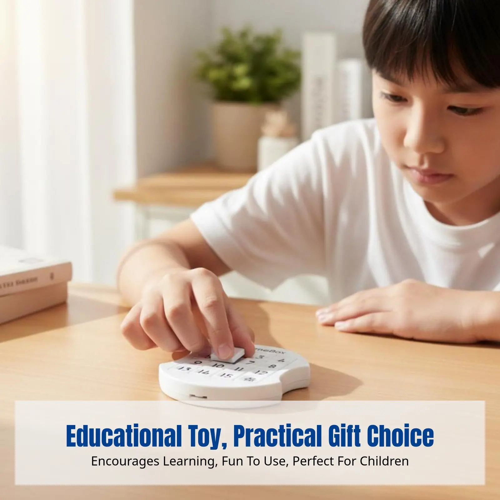 Hua Rong Dao Puzzle Game, Portable Educational Toy, Multifunctional Compact Game for Children & Students view 2