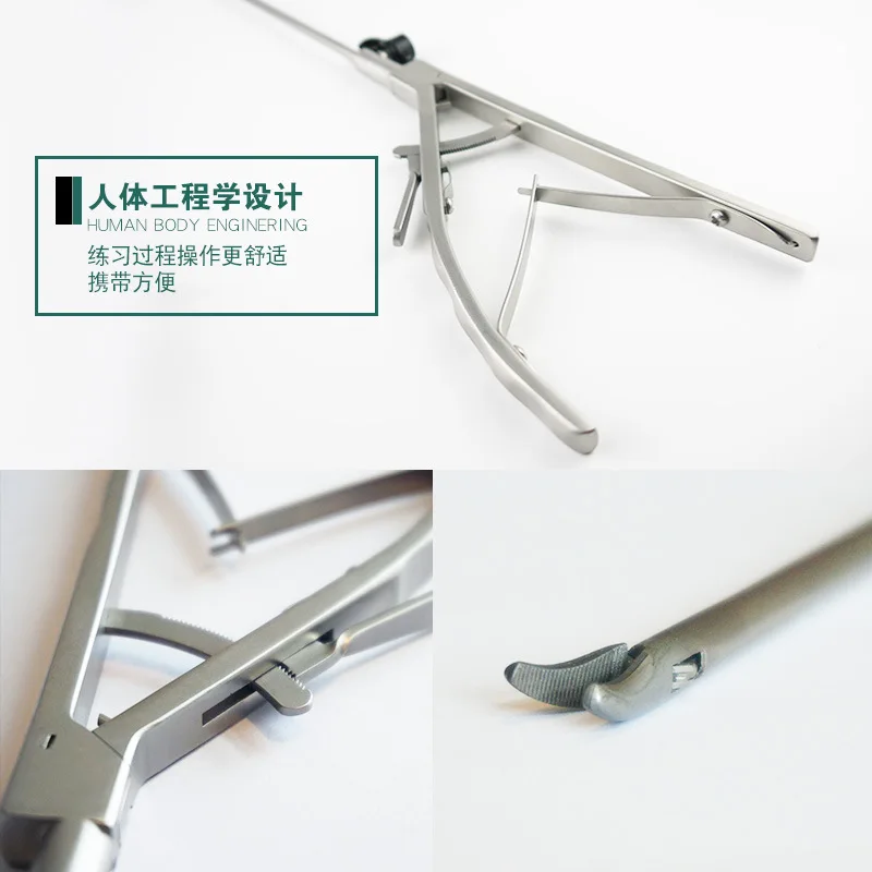 needle holder forceps Stainless Steel Laparoscopic Simulation Training Instruments needle holder forceps