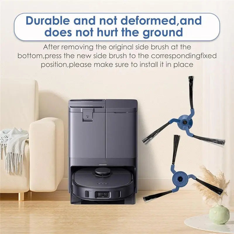 A26F-Replacement Side Brush For Eufy X10 Pro Omni Robot Vacuum And Mop, Robotic Vacuum Side Brushes