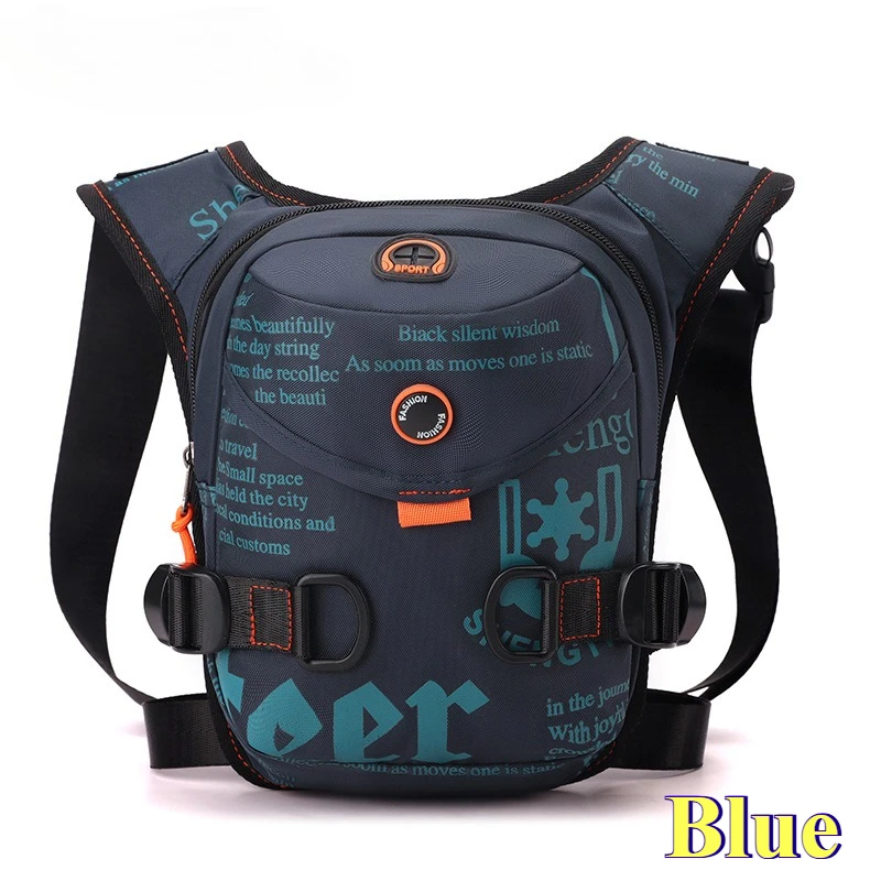 Neue Tarnfarbene Tasche für Männer und Frauen Wasserabweisende Oxford-Oberschenkeltasche Multifunktionale Taktische Umhängetasche Outdoor Wasserabweisend – Detail 11