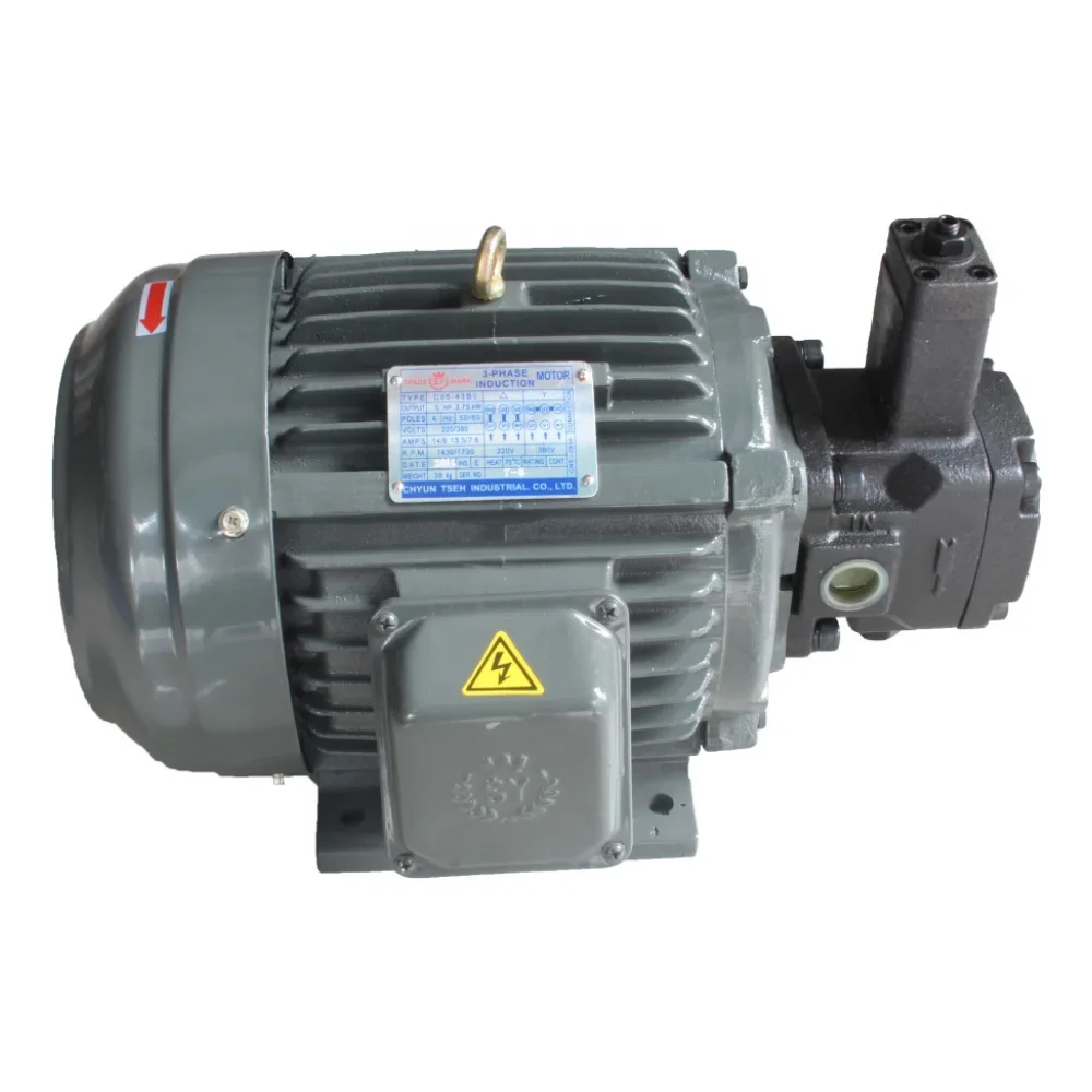 

-Wholesale ANSON Vane Pump PVF-30-70-10S Hydraulic Variable Vane Pump With Electric Motor