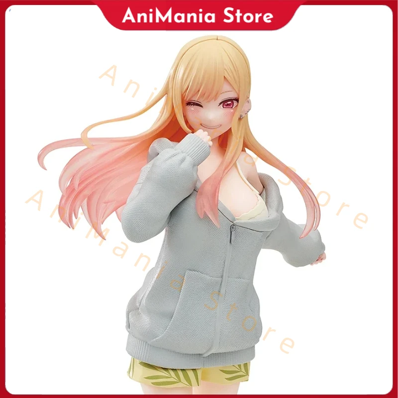 

In Stock Original Genuine Coreful My Dress-Up Darling 18cm Marin Kitakawa Winter Suit PVC Action Figure for Boy Toy Gift