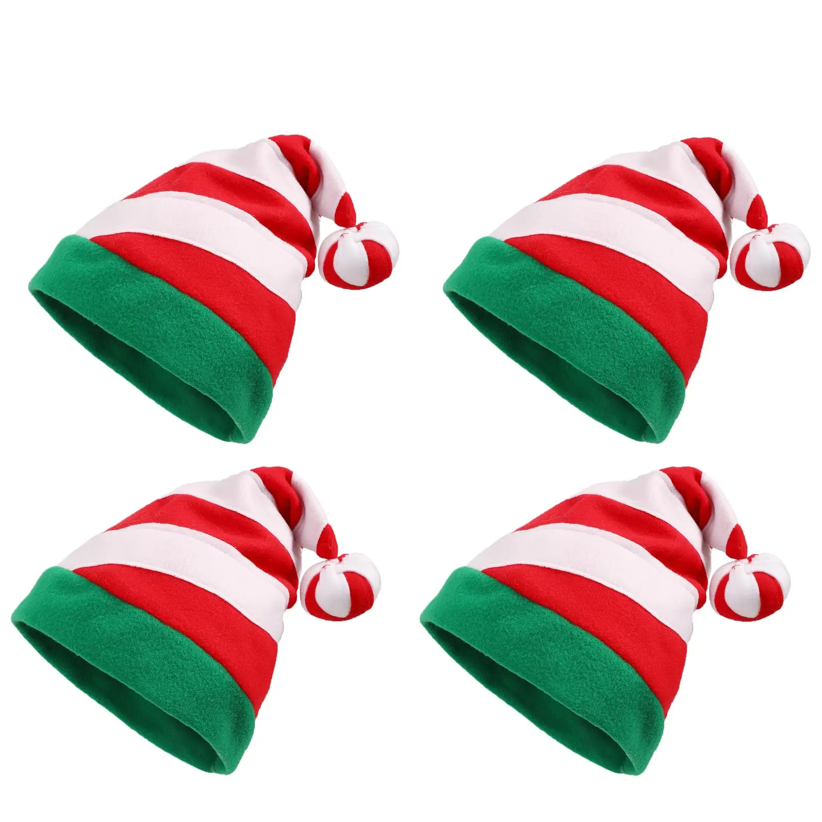 

Рождественские шапки Санта-Клауса, зеленая бархатная шапка Санта-Клауса, мягкие рождественские праздничные шапки, семейный костюм для косплея, аксессуары для взрослых
