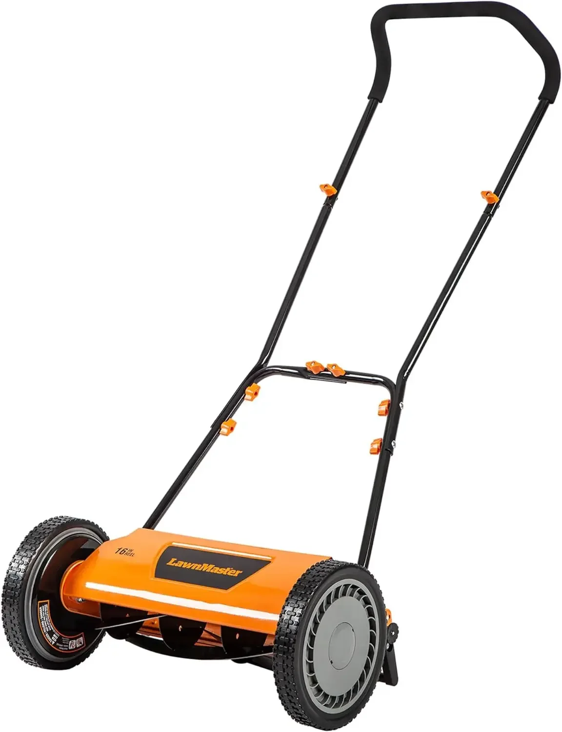 

LawnMaster LMRM1602 Push Reel Lawn Mower 16-Inch 5-Blade