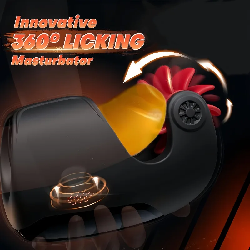 Fully Intelligent Electric Penis Trainer Pulse Rotating Automatic Thrusting Silicone  Hands-Free Male Masturbator Cup for Men