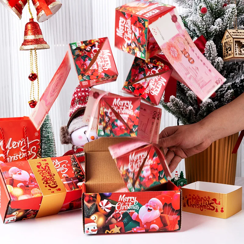 NEW Christmas Surprise Bounce Box Birthday Bounce Box Creative Surprise Gift Box Accessories