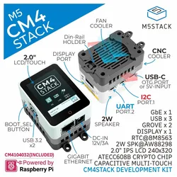 M5Stack CM4Stack Development Kit (CM4104032) Powered By Raspberry Pi