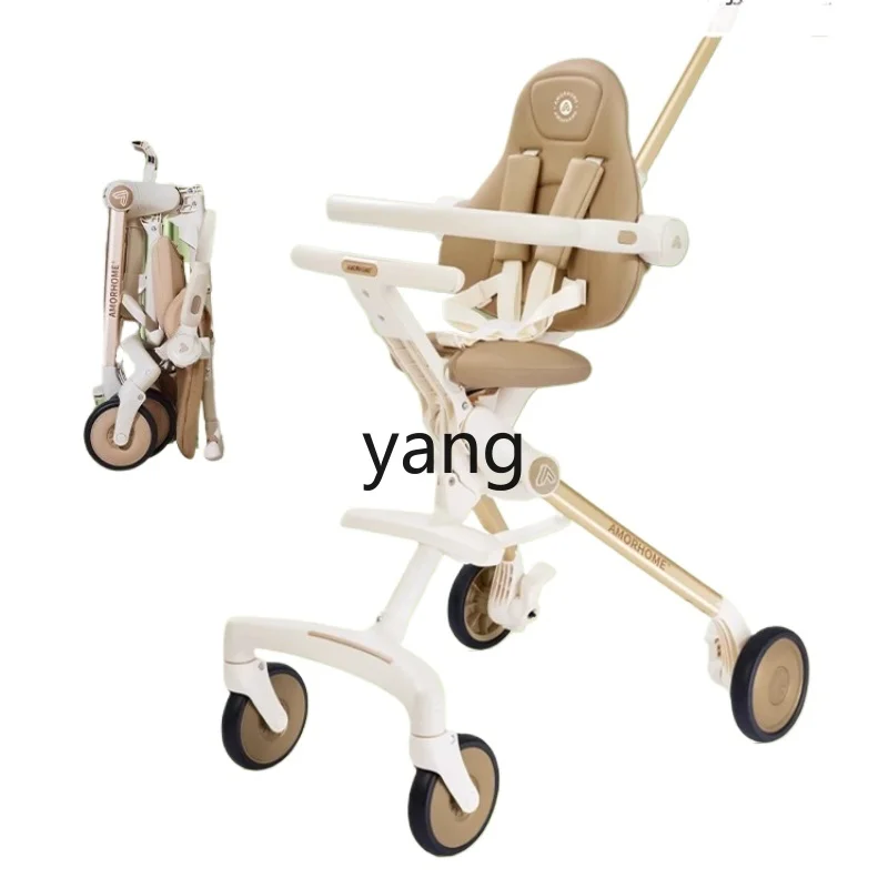 

CX Walk the Children Fantstic Product Baby Push Stroller Can Sit and Lie Maternal and Child Slip Lightweight Folding