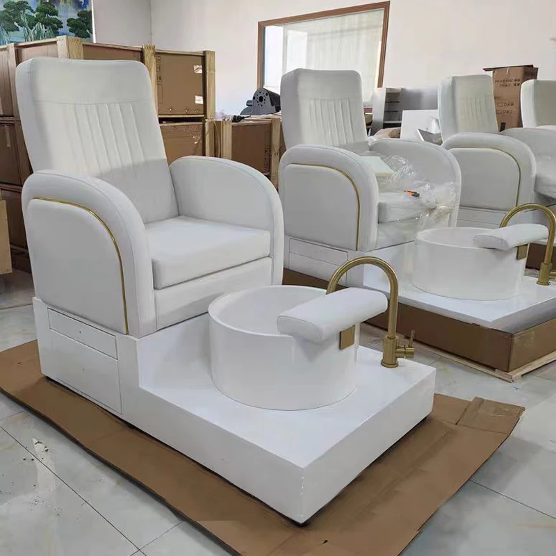 

Classic Spa PU With Drainage Pump Customizable Electric Massage Pedicure Chair For Manicure