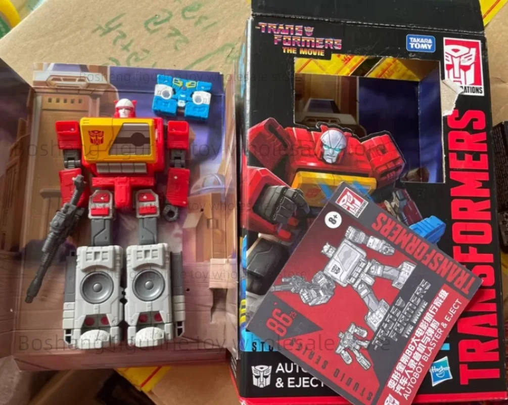 

В наличии Hasbro Transformed Toys SS86-25 Blaster & Eject Фигурка Робот Игрушка Коллекционные Подарки Хобби