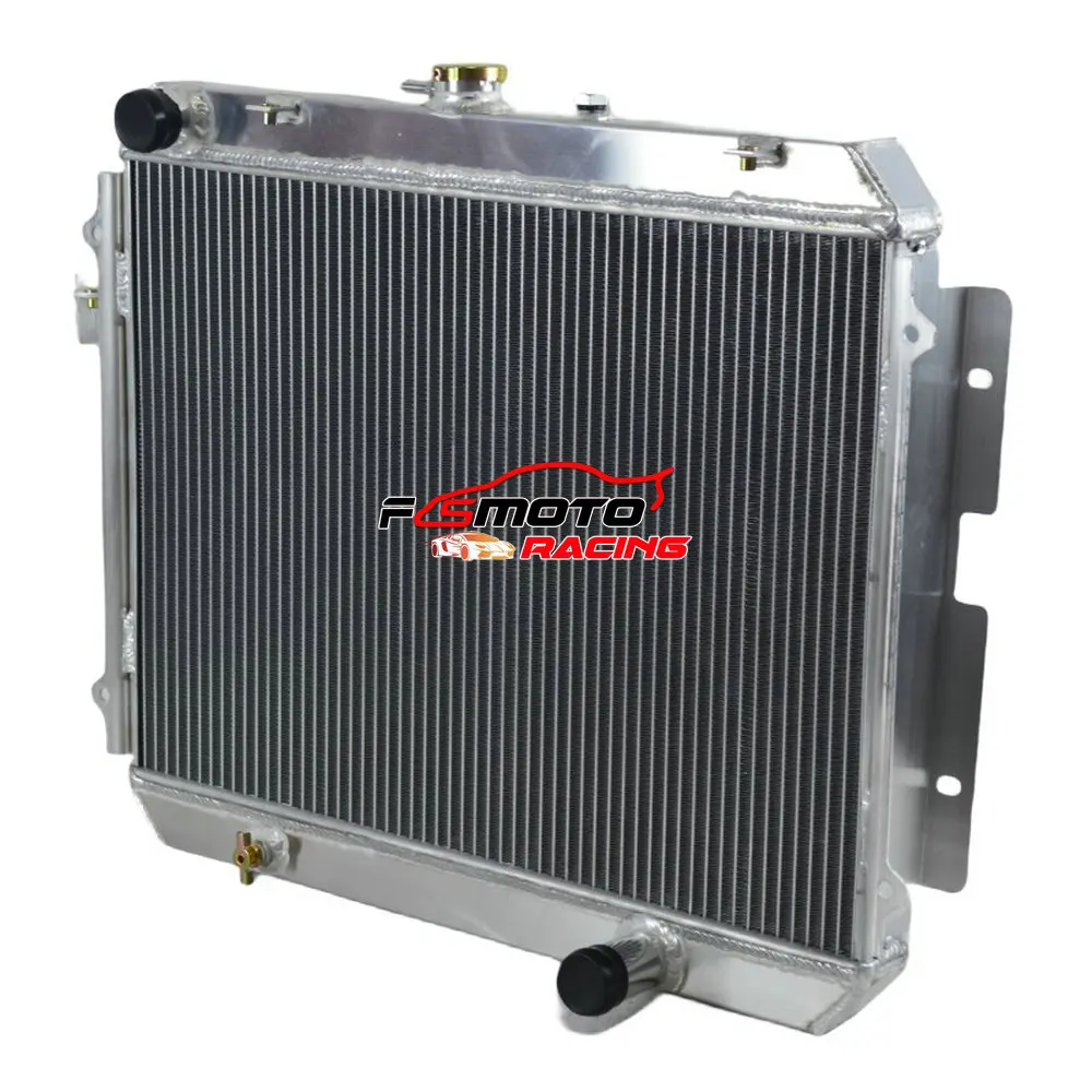 Aluminum Radiator For MAZDA B-SERIES B2200 B2600 FORD COURIER UF Diesel MT 1987-ON