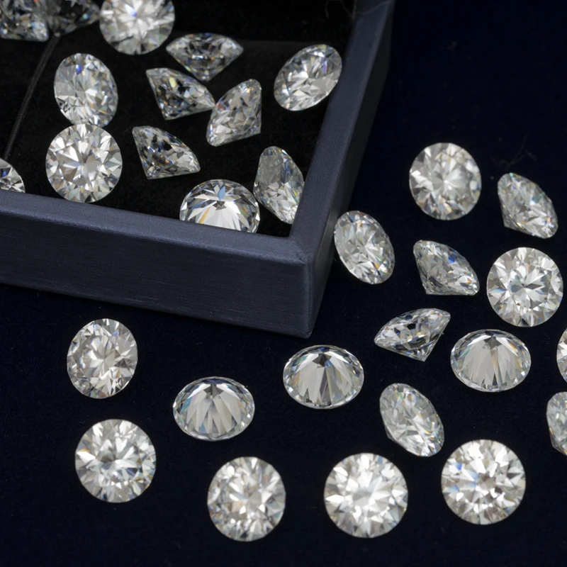 Wunderschöner Weißer Saphir 12,0mm 6,0ct Super Weißer Saphir Rundschliff Loser Edelstein für Schmuckherstellung Mohs-Härte Edelsteine – Detail 1
