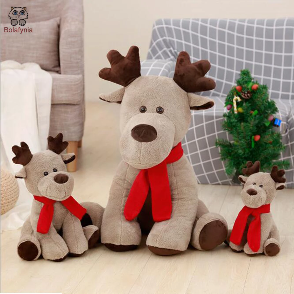 Children Stuffed Plush Toy Moose Doll Birthday Gift