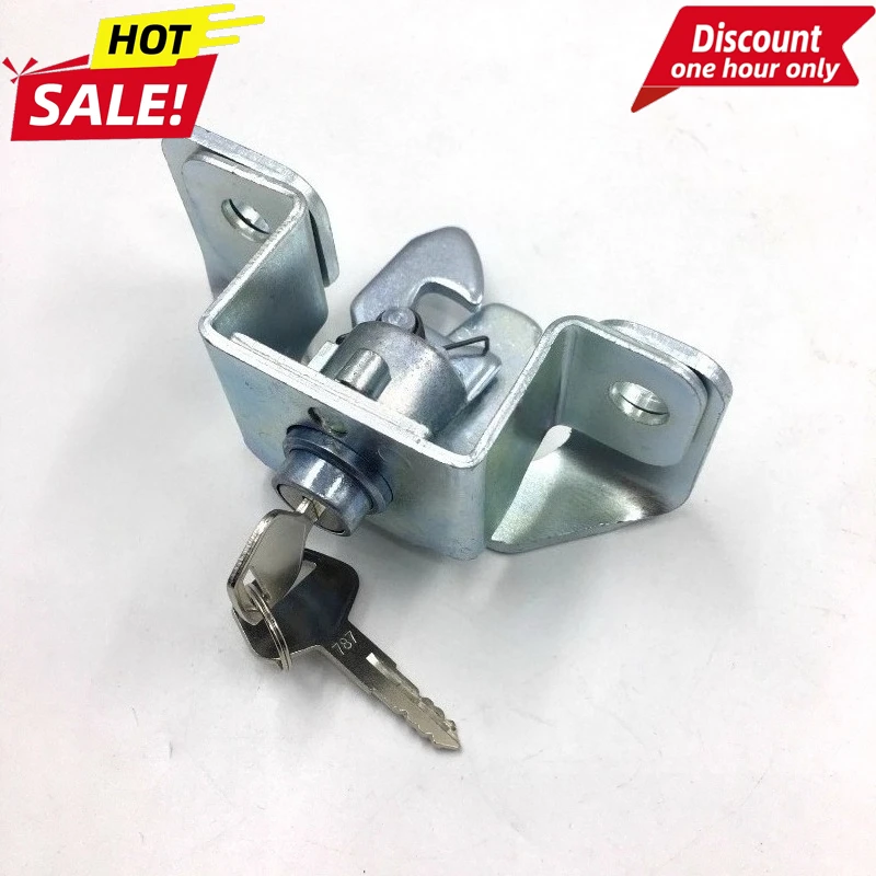 Excavator Parts for Komatsu PC56-7 70-8 Engine Rear Case Lock Rear Cover Lock Hood Lock Handle