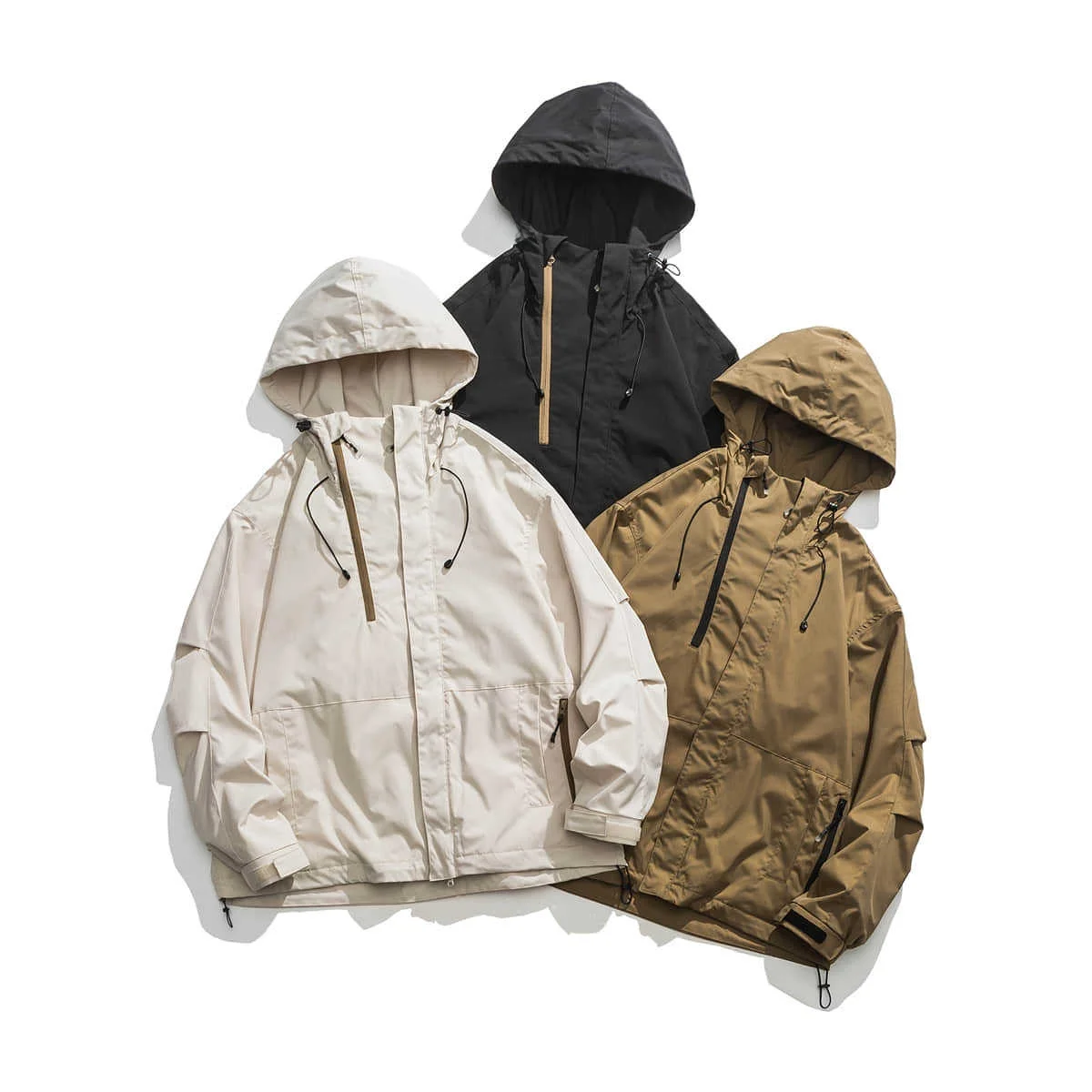 

Loose ex Autumnal Outdoor Windproof Waterproof Hiking Jaet Men's Workwear Sle Climbing Suit Functional Loose Coat